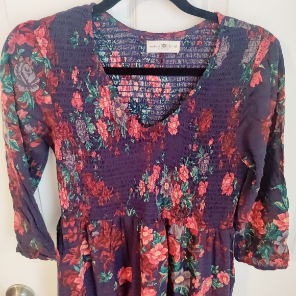 NATURAL LIFE  Floral Dress - Picture 2 of 4